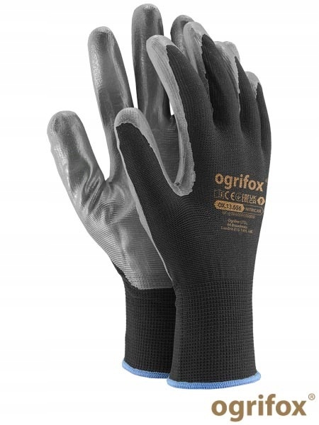 Rękawice Ogrifox OX-NITRICAR BS rozmiar 10 - XL