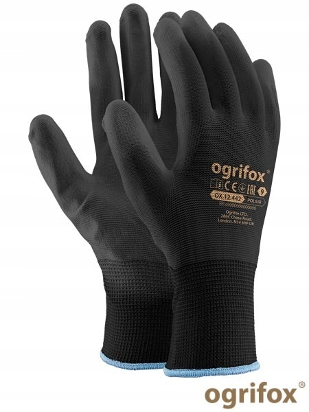 Rękawice Ogrifox OX-POLIUR BB rozmiar 10 - XL 1 par