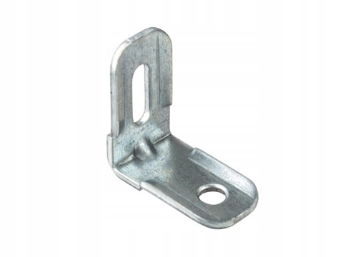 Kątownik Meblowy srebrny KN-375 - Zestaw 1szt.