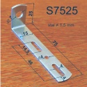 Kątownik niesymetryczny 75 x 25 x 15 mm 1szt.