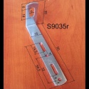 Kątownik niesymetryczny 95 x 25 x 15 mm 1szt.