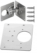 Zestaw naprawczy zawiasów meblowych płytki 4 sztuki 90 x 90 mm