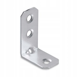 Kątowniki meblowe metalowe 25x35x16 1szt.