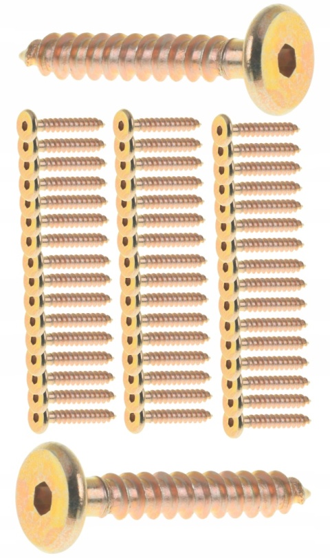 Wkręty do drewna Marcopol 6,5 x 30 mm 50 szt.