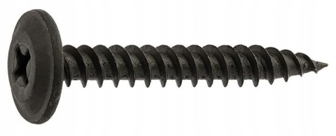 Wkręty uniwersalny podkładkowy czarny fosfat 4,2 x 19 mm 1000 szt.