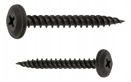 Wkręty uniwersalny podkładkowy czarny fosfat 4,2 x 19 mm 1000 szt.