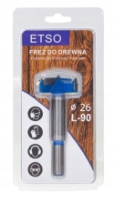 Frez wiertło do zawiasów puszkowych 26 mm
