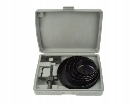 Otwornica Geko 64-127 mm 8 Elementów