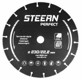 Tarcza Steern Perfect 22,2 x 115 mm Drewno Plastik